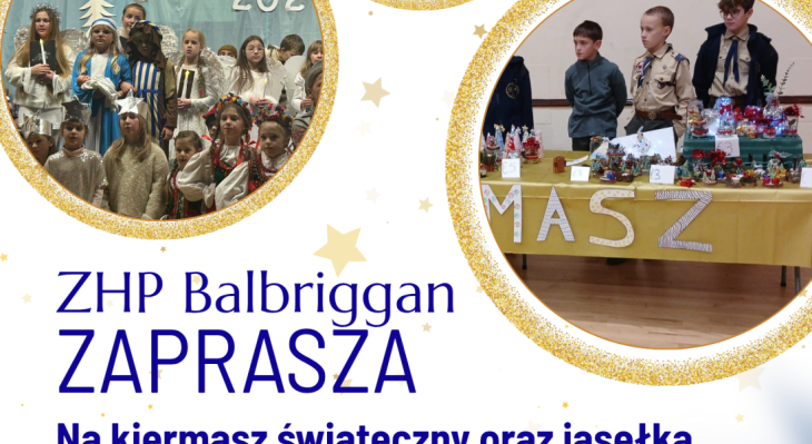 Kiermasz świąteczny i jasełka w Balbriggan