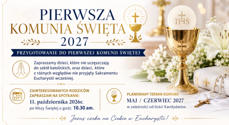 Pierwsza Komunia Święta 2027