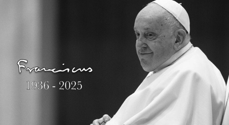 W dniu pogrzebu Papieża Franciszka 
zapraszamy na wspólną modlitwę:
 